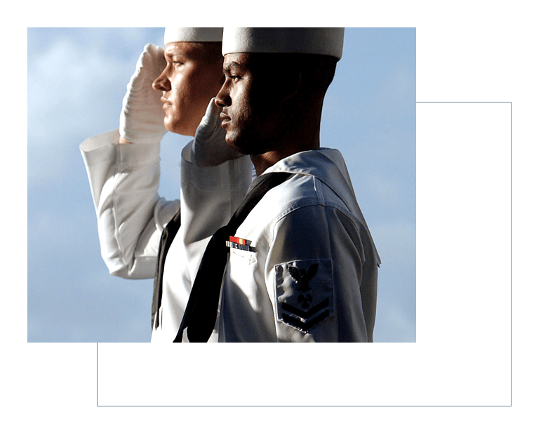 soldier saluting