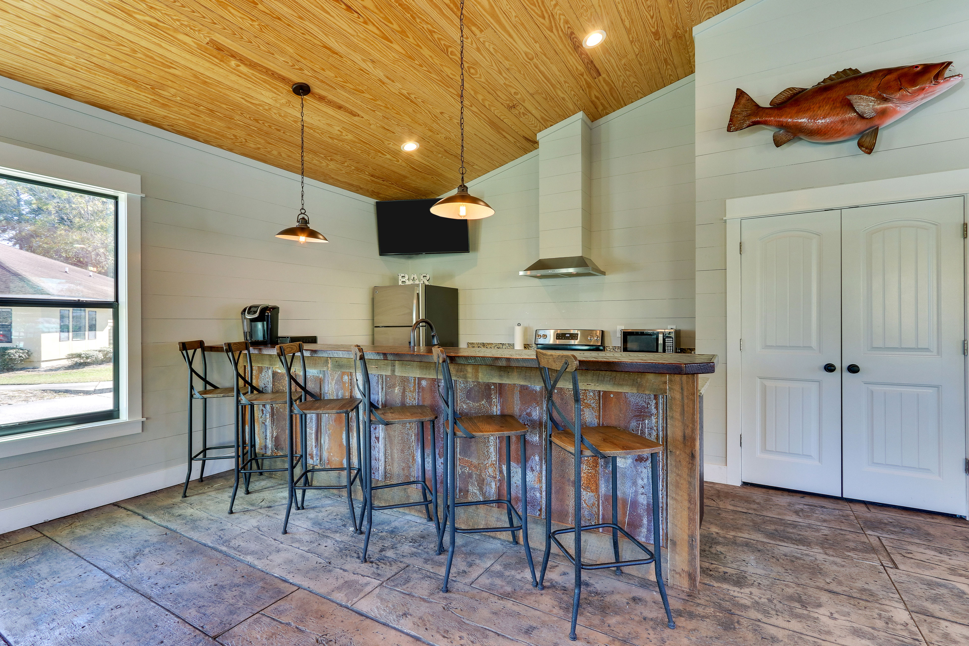 Kitchen in the Gameroom